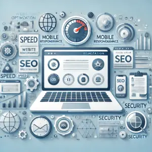 Optimierung der Webseite