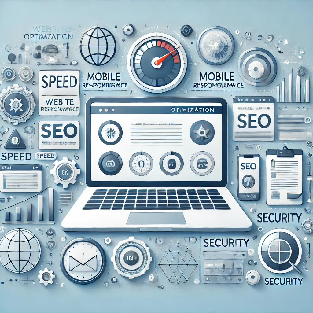 Optimierung der Webseite